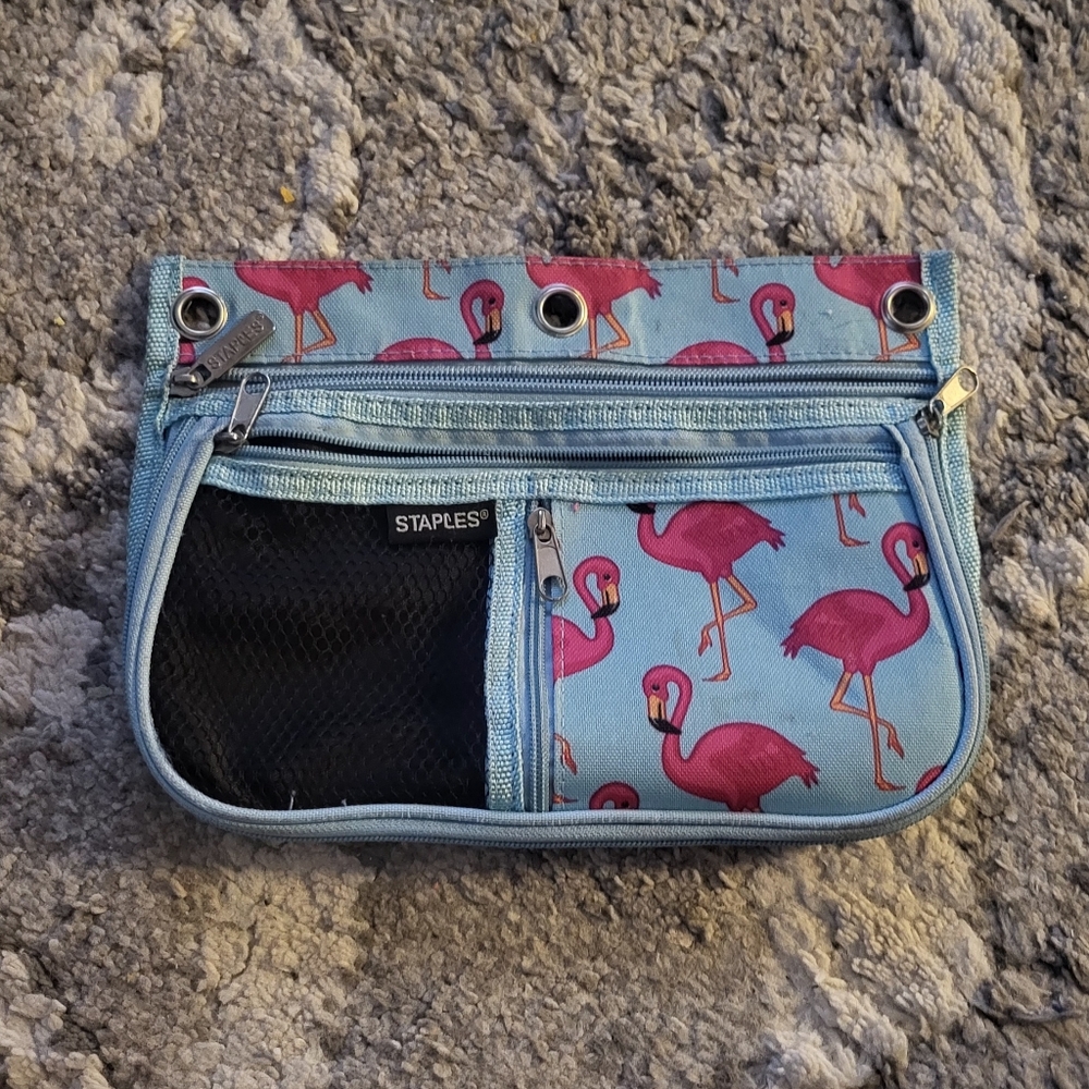 Flamingo pencil case